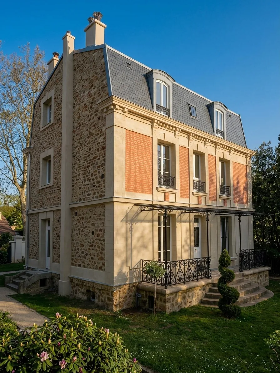 Hydrogommage de façade à Seine-et-Marne