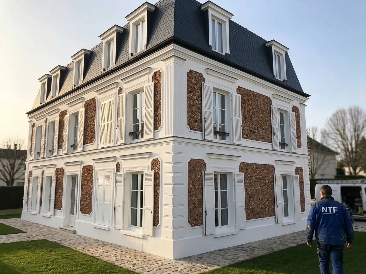 Sablage de façade à Seine-et-Marne